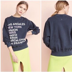 Anine Bing City Love Sweatshirt